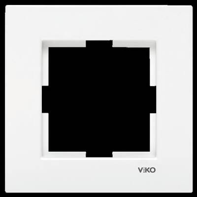 Viko Karre Tekli Çerçeve - Beyaz 90960200 - 1