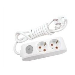 Viko 90117203, Multi-Let İkili 3M Anahtarlı Grup Priz (90117203)