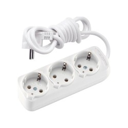 VİKO 90113301, MULTILET 3LÜ PRİZ 1MT KABLOLU -90113301