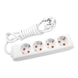 Vİko 90113402, Viko Multı-Let Vm42 4Lü 2Mt Topraklı Kablolu (90113402)