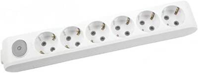 Viko 90117600, Multi-let Anahtarlı Topraklı 6'lı Kablosuz Grup Priz - 1