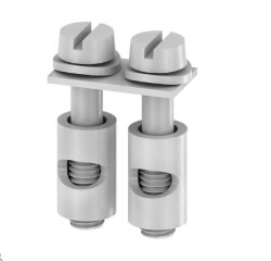 Weidmüller 0337000000, Çapraz bağlantı (terminal), vidalandığında, gri, 24 A, Kutup sayısı: 2, mm cinsinden adım (P): 6,00, Yalıtımlı: Hayır, Genişlik: 11,5 mm