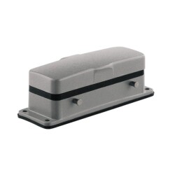 Weidmüller 1213300000, HDC muhafazaları, Boyut: 8, Koruma derecesi: IP65, takılı durumda, Bölme muhafazası, Üst tarafta yan kilitleme kelepçesi, Standart, kapaklı - Weidmüller