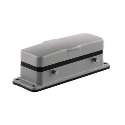 Weidmüller 1213300000, HDC muhafazaları, Boyut: 8, Koruma derecesi: IP65, takılı durumda, Bölme muhafazası, Üst tarafta yan kilitleme kelepçesi, Standart, kapaklı - 1