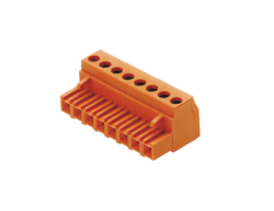 Weidmüller 1282060000, PCB fişli konnektör, dişi fiş, 5,08 mm, Kutup sayısı: 4, 180°, Sıkıştırma yatağı bağlantısı, Sıkıştırma aralığı, maks.: 1,5 mm²