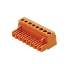Weidmüller 1282360000, PCB fişli konnektör, dişi fiş, 5,08 mm, Kutup sayısı: 8, 180°, Sıkıştırma yatağı bağlantısı, Sıkıştırma aralığı, maks.: 1,5 mm², Kutu