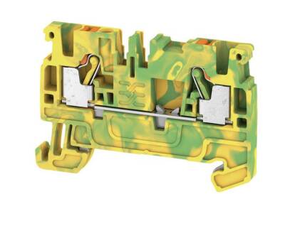 Weidmüller PE terminali, İTMELİ, 2,5 mm², Yeşil/sarı-1521680000 - 1