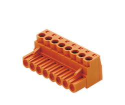 Weidmüller 1526560000, PCB fişli konnektör, dişi fiş, 5,08 mm, Kutup sayısı: 3, 180°, Sıkıştırma yatağı bağlantısı, Sıkıştırma aralığı, maks.: 3,31 mm²