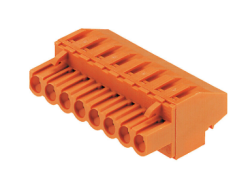 Weidmüller 1557460000, PCB fişli konnektör, dişi fiş, 5,08 mm, Kutup sayısı: 3, 270°, Sıkıştırma yatağı bağlantısı, Sıkıştırma aralığı, maks.: 3,31 mm²