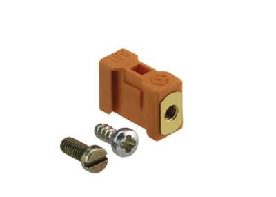 Weidmüller 1604120000, PCB fiş konnektörü, Aksesuarlar, Montaj bloğu, turuncu, Kutup sayısı: 0 - 1