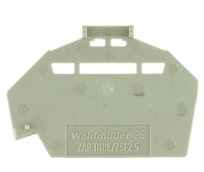 Weidmüller Z serisi, Uç plaka-1610840000 - 1