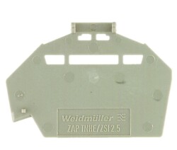 Weidmüller 1610840000, Z serisi, Uç plaka-