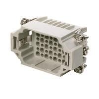 Weidmuller 1651170000,HDC ek parçası, Erkek, 250 V, 10 A, Kutup sayısı: 42, Sıkma bağlantısı, Boyut: 4