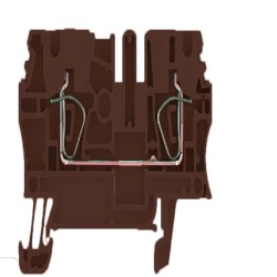Weidmuller 1683300000, ZDU 2.5 RENKLİ KLEMENS KAHVE