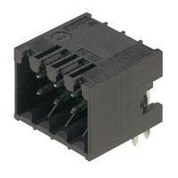 Weidmüller PCB fiş konnektörü, erkek başlık, kapalı taraf, THT/THR lehim bağlantısı, 3,50 mm, Kutup sayısı: 8, 90°, Lehim pimi uzunluğu (l): 3,2 mm, kalaylı, siyah, Kutu-1794220000 - 1