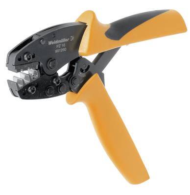 Weidmüller 9012600000, Presleme aleti, Tel ucu ferülleri için sıkma aleti, 6mm², 16mm², Çentik sıkma - 1