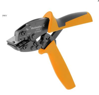 Weidmüller 9013080000Presleme aleti, Kontaklar için sıkma aleti, 0,5 mm², 2,5 mm², B-Crimp - 1