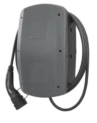 Weidmüller CH-WS-A11-PE, Wallbox, 3 fazlı (400 V) şebeke bağlantısıyla maksimum 11 kW şarj gücü, maksimum 16 A akım, tip 2 fişli kalıcı olarak takılı 5 m kablo, mobil uygulama - Weidmüller