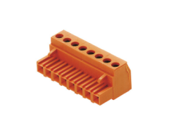 Weidmüller 1282460000, PCB fişli konnektör, dişi fiş, 5,08 mm, Kutup sayısı: 9, 180°, Sıkıştırma yatağı bağlantısı, Sıkıştırma aralığı, maks.: 1,5 mm²