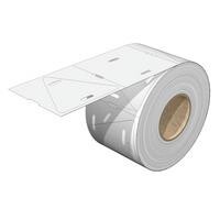Weidmüller 2539390000, İletken ve kablo işaretleri, 58 x 55 mm, beyaz