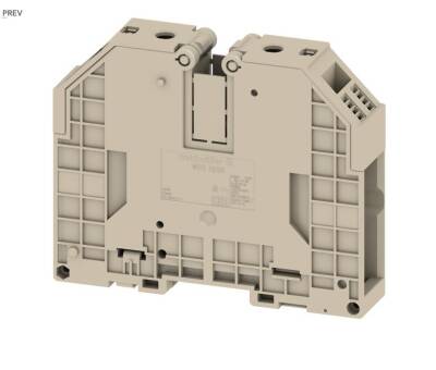 Weidmüller 1024600000, Geçiş klemensi, Vidalı bağlantı, 95 mm², 1000 V, 232 A, koyu bej - 1