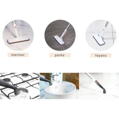 Yui NV602 1200W 5 in 1 Buharlı Mop ve Temizlik Makinesi (Yui Türkiye Garantili) - 3