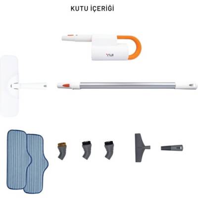 Yui NV602 1200W 5 in 1 Buharlı Mop ve Temizlik Makinesi (Yui Türkiye Garantili) - 4
